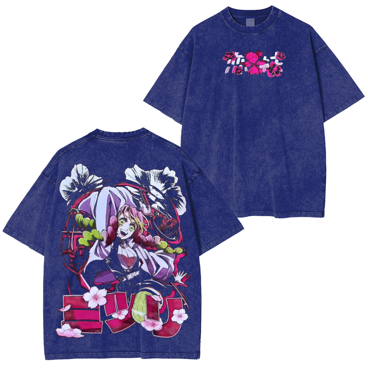 Mitsuri Kanroji Demon Slayer Washed T-shirt/Crewneck/Hoodie