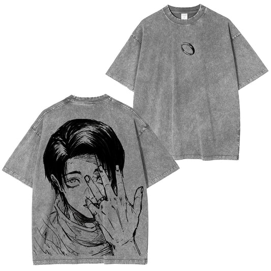 Yuta Okkotsu Jujutsu Kaisen Anime Washed T-shirt/Crewneck/Hoodie