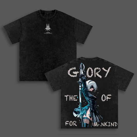 YoRHa Washed T-shirt/Crewneck/Hoodie