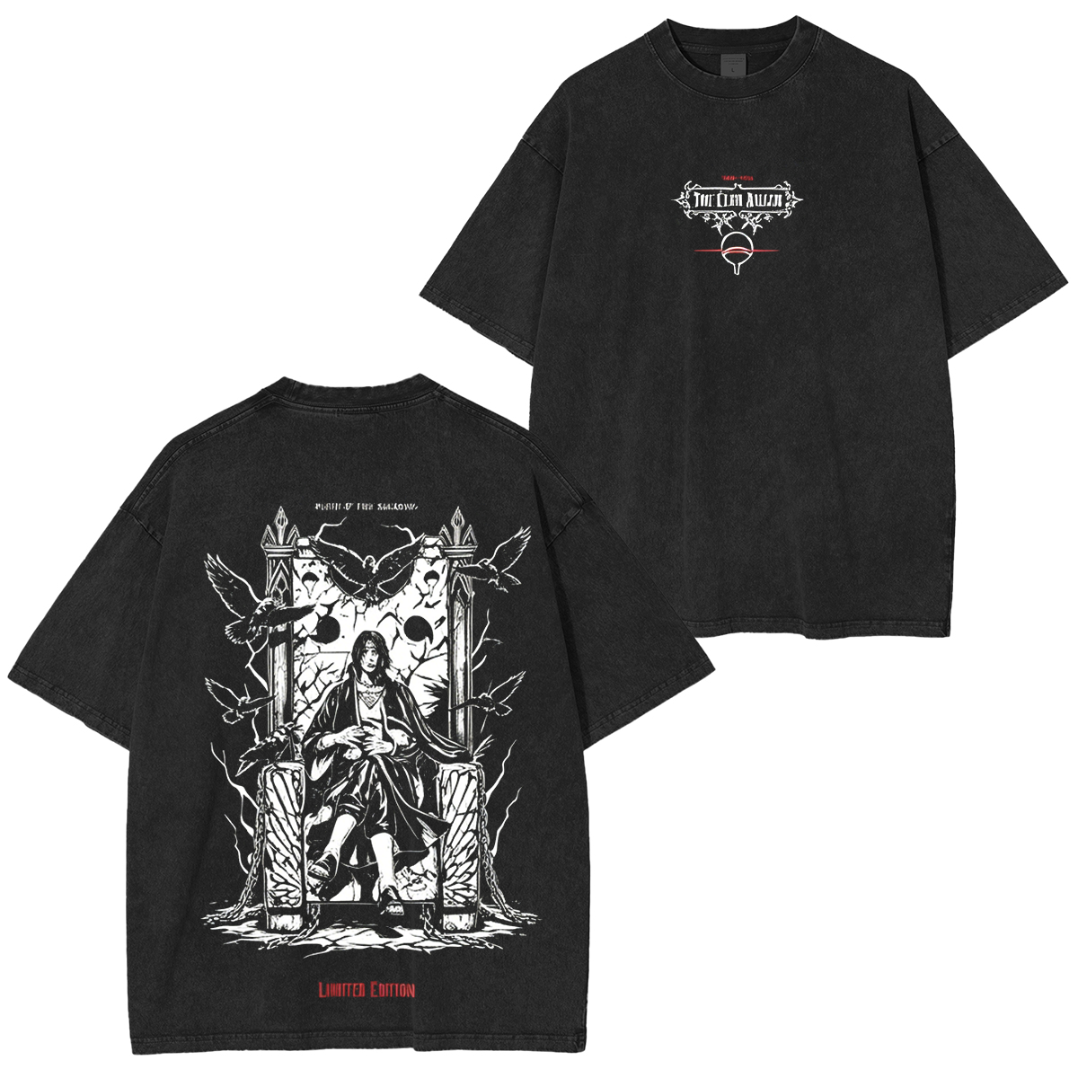 Uchiha Itachi Anime Polera Lavada