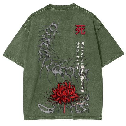 Tokyo Ghoul Oversized Polera Lavada