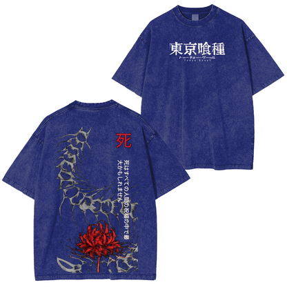 Tokyo Ghoul Anime Oversized Polera Lavada