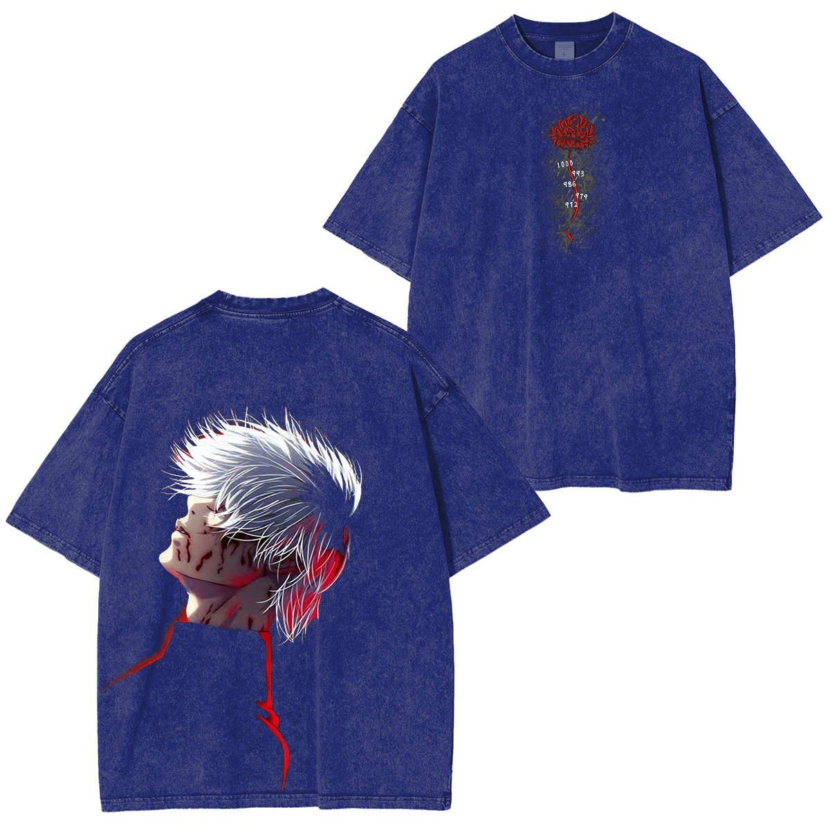 Tokyo Ghoul Anime Oversized Polera Lavada