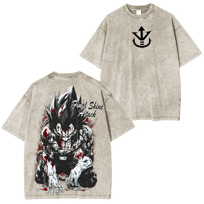 Dragon Ball :Vegeta Polera Vintage