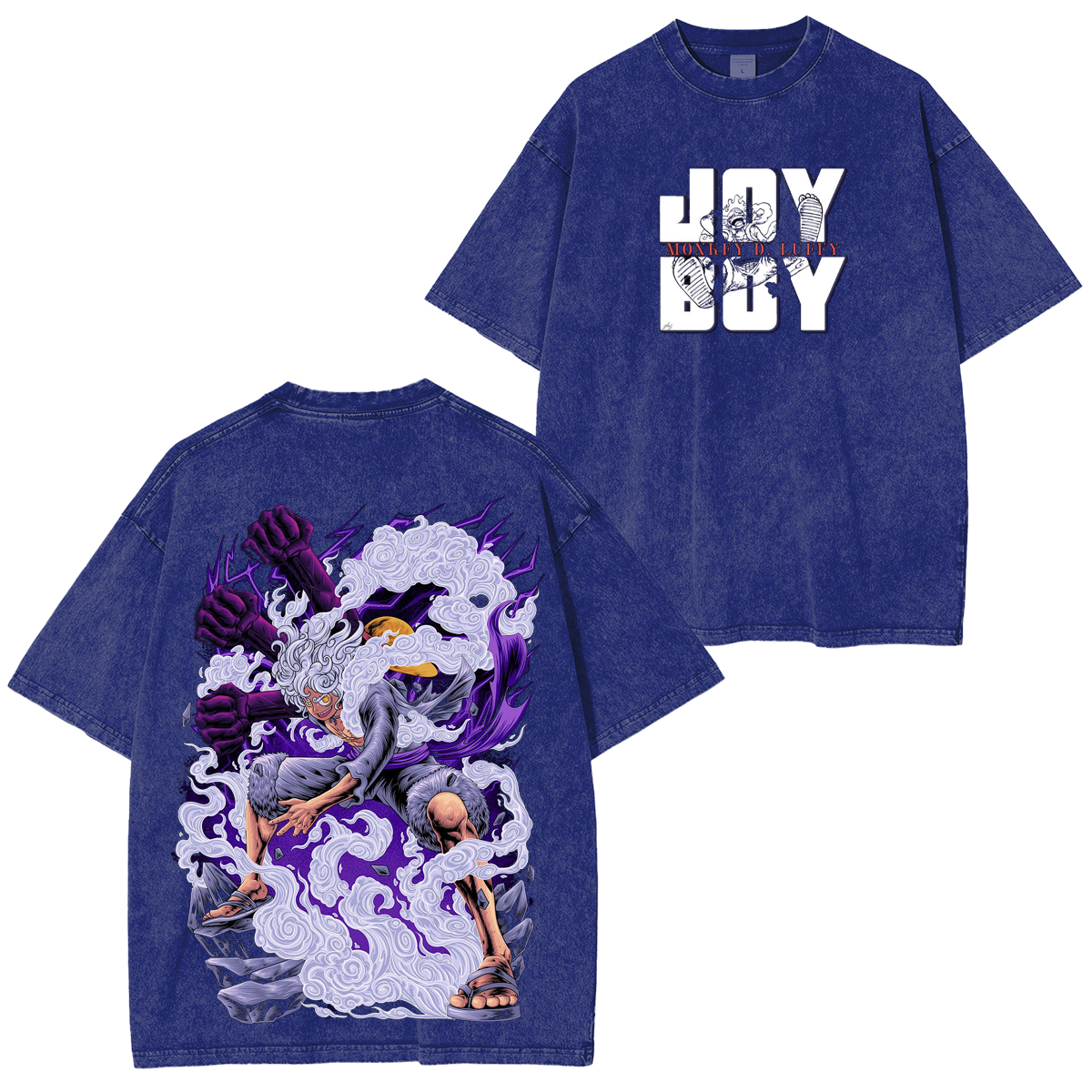 Monkey D. Luffy One Piece Anime Polera Lavada