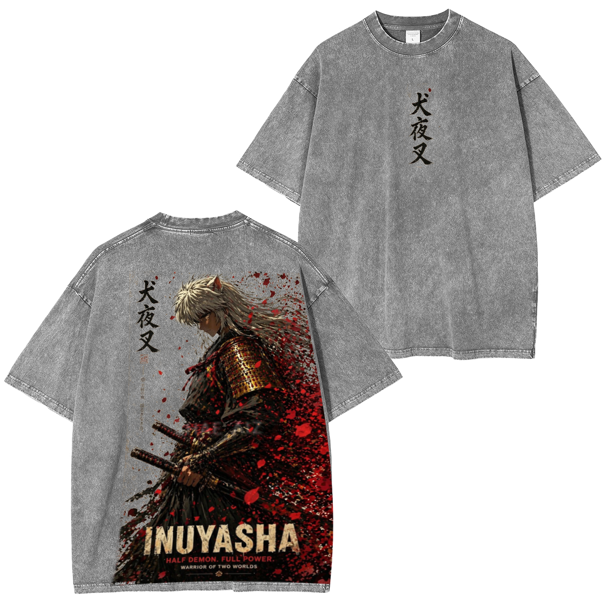 Inuyasha Polera Lavada