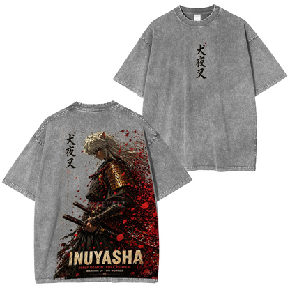 Inuyasha Polera Lavada