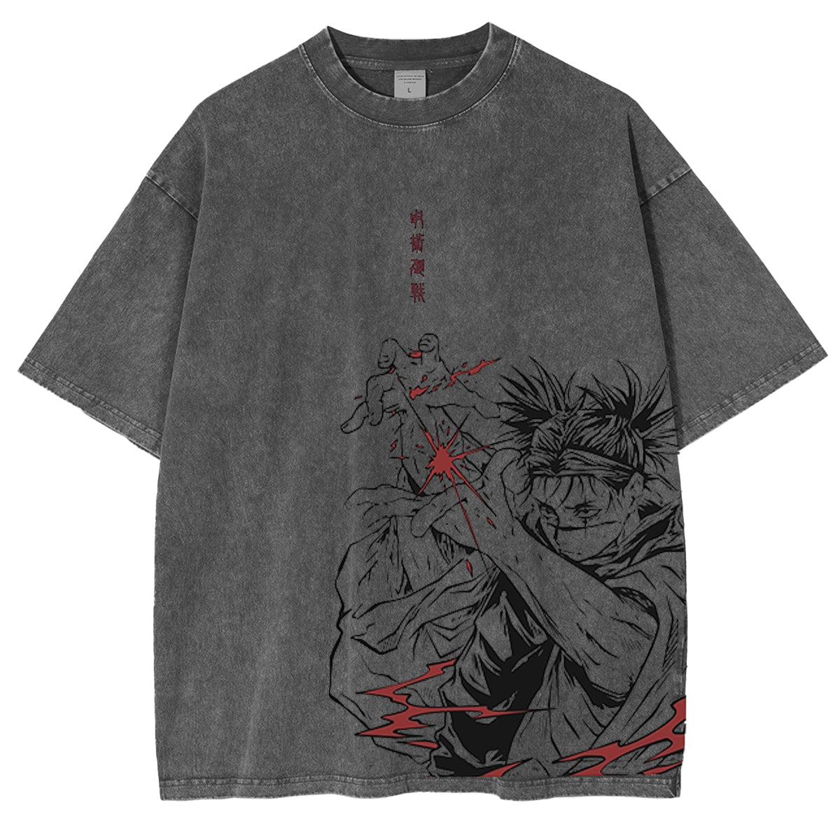 Lily Cho Jujutsu Kaisen Anime Polera Unisex Lavada