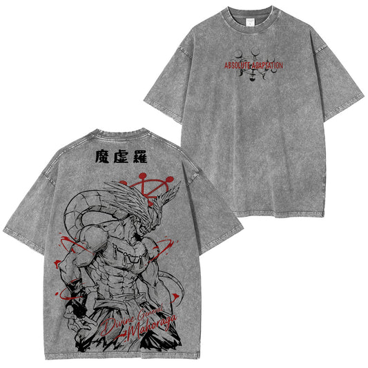 Jujutsu Kaisen :Mahoraga Polera Lavada Vintage