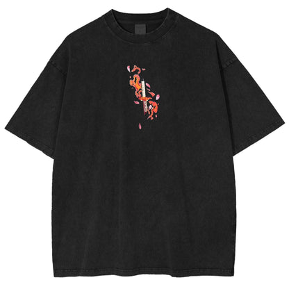 Kamado Tanjiro Demon Slayer Vintage Washed Tee