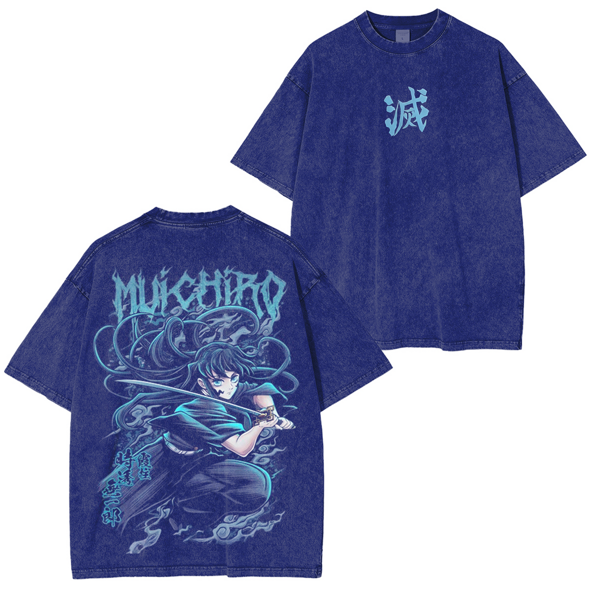 Demon Slayer Muichiro Tokito Anime Polera