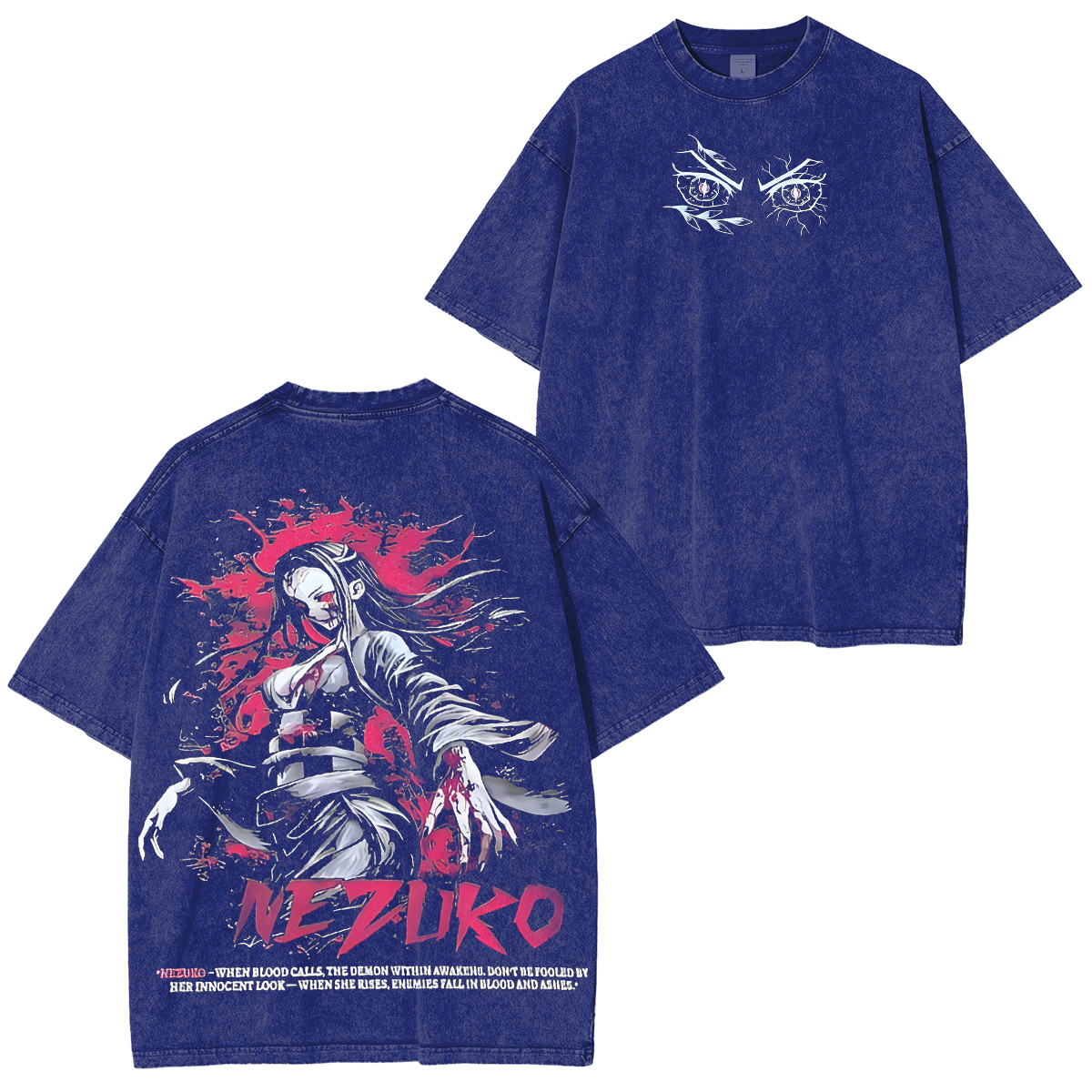 Nezuko Kamado Vintage Unisex Washed T-Shirt