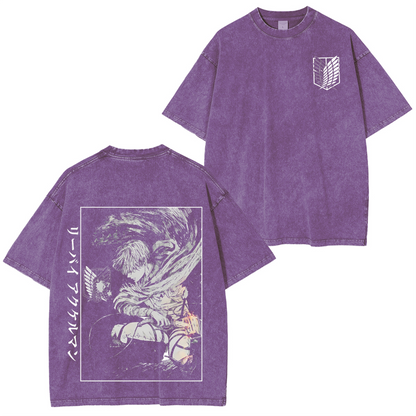 Attack On Titan Anime Polera