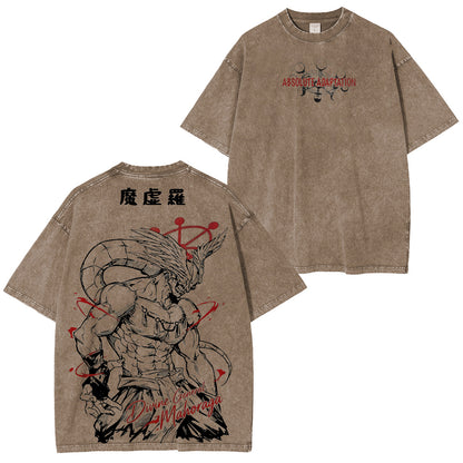Jujutsu Kaisen :Mahoraga Polera Lavada Vintage