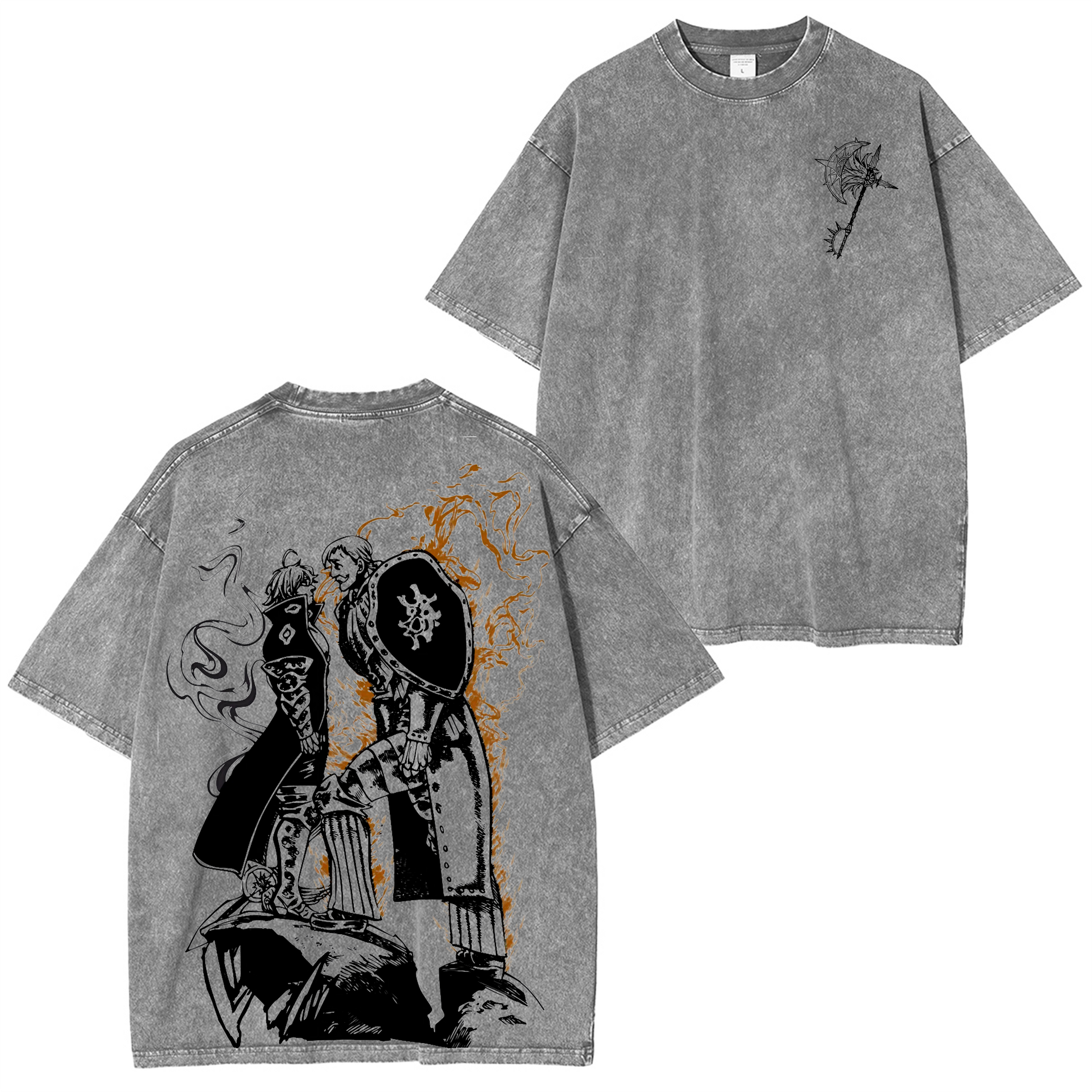 The Seven Deadly Sins Unisex Washed T-Shirt