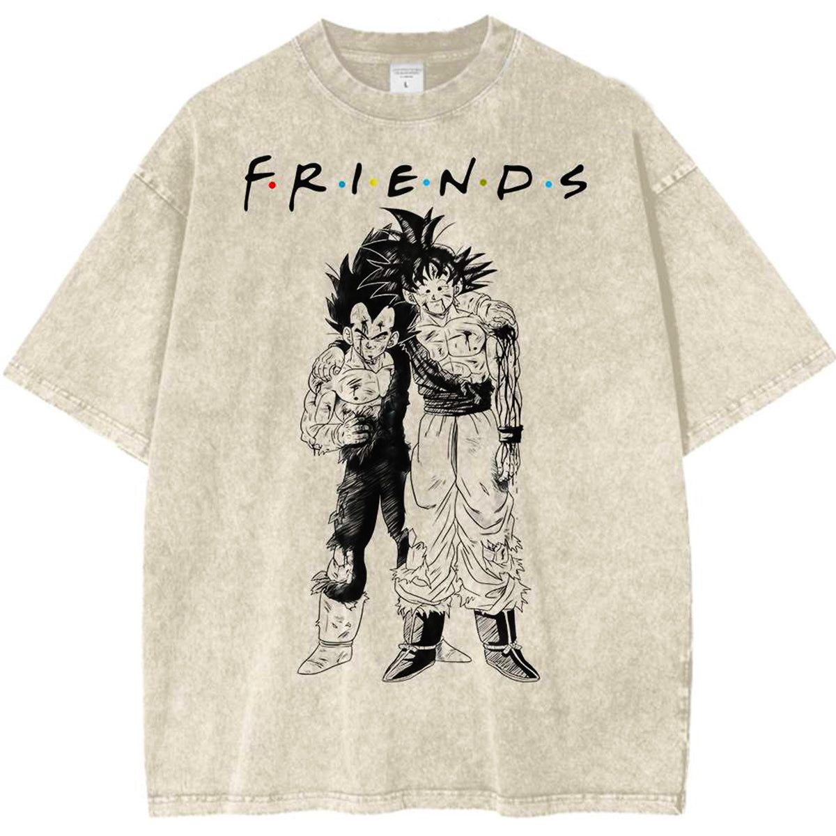 Son Goku Vegeta Dragon Ball Z Anime Polera Vintage