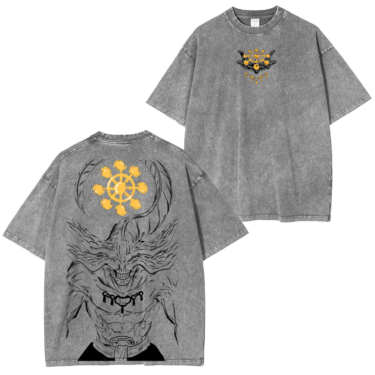 Jujutsu Kaisen :Makora Vintage washed T-shirt/Crewneck/Hoodie