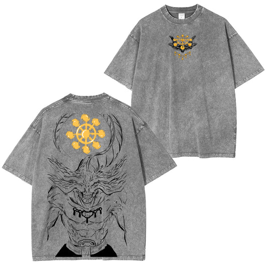 Jujutsu Kaisen :Makora Vintage washed T-shirt/Crewneck/Hoodie