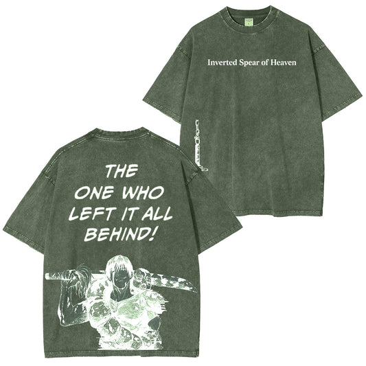 Jujutsu Kaisen :Toji Fushiguro Vintage washed T-shirt/Crewneck/Hoodie