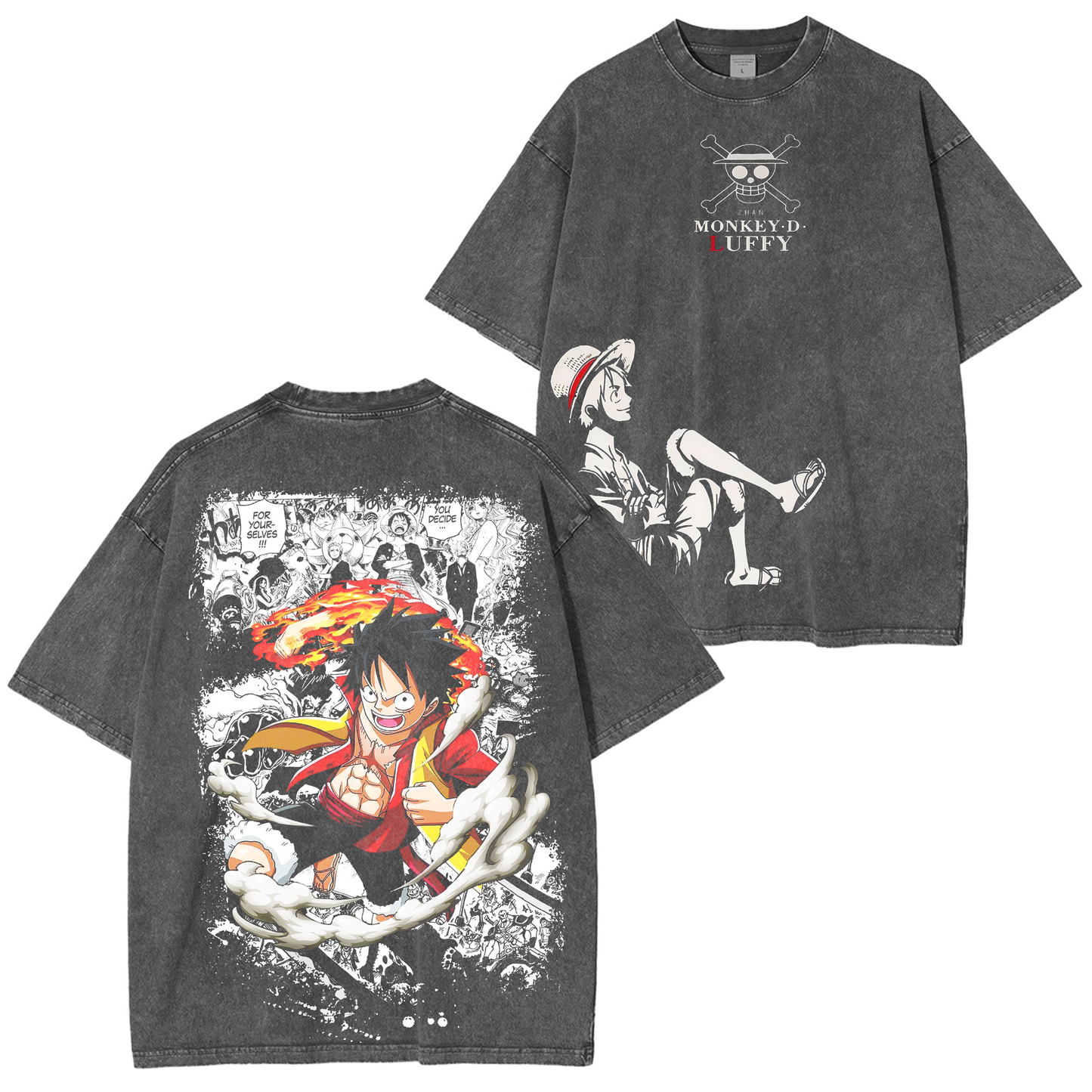 Luffy Vintage Tee丨One Piece