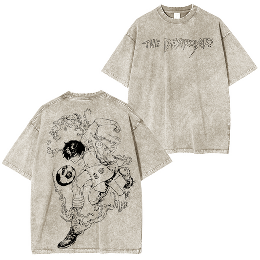 Blue Lock Villains Washed T-shirt