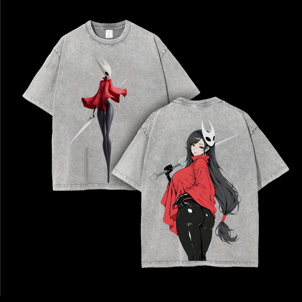 Hornet Hollow Knight Washed Unisex T-Shirt