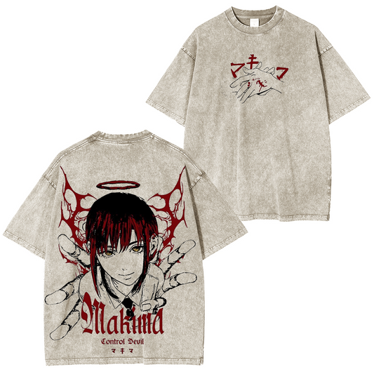 Chainsaw Man Vintage Washed T-shirt/Crewneck/Hoodie