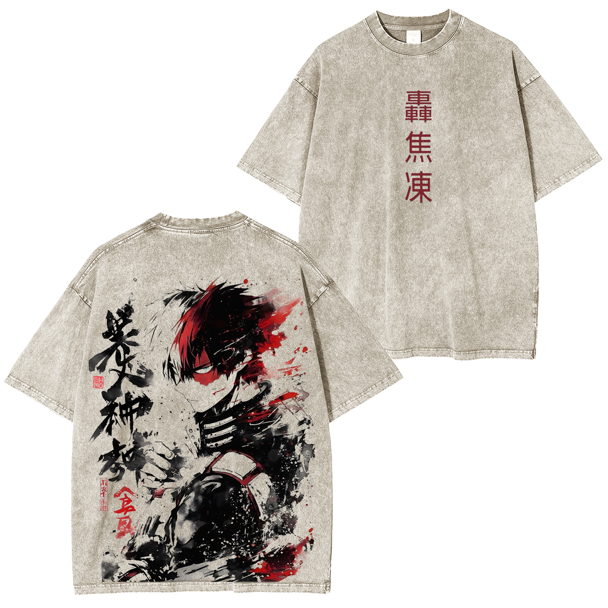 My Hero Academia Vintage Washed T-shirt/Crewneck/Hoodie