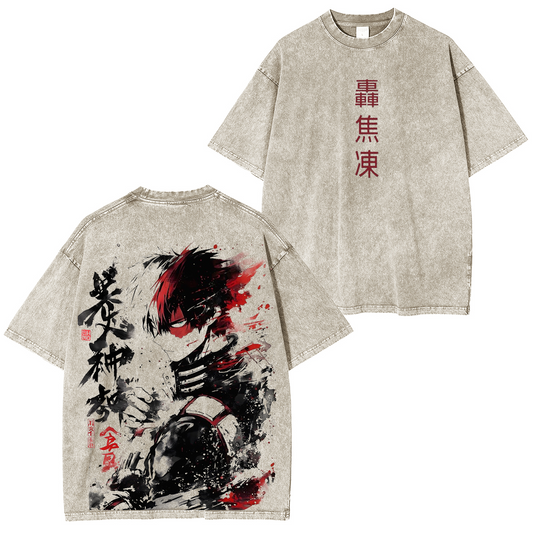 My Hero Academia Vintage Washed T-shirt/Crewneck/Hoodie