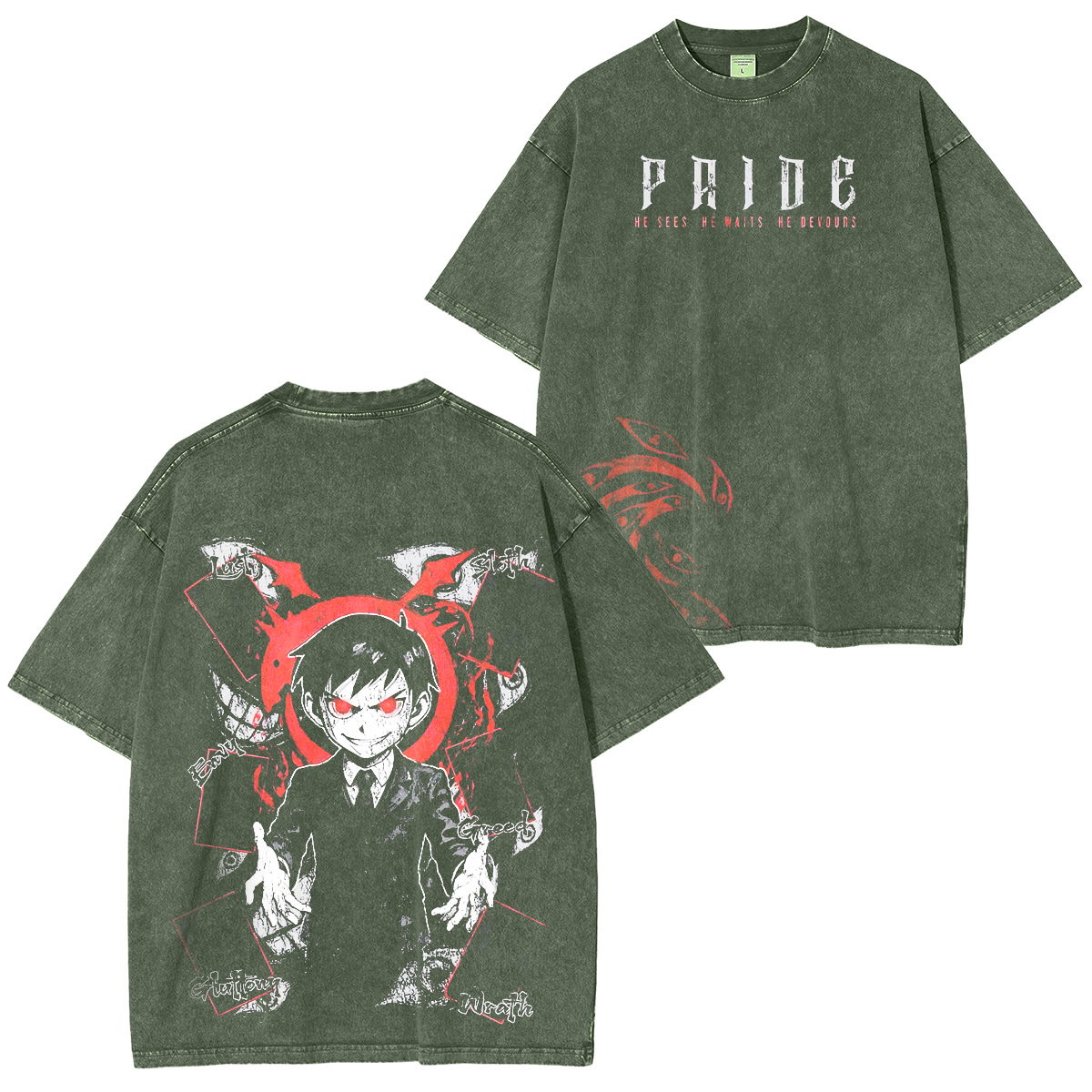 Fullmetal Alchemist Vintage Washed T-shirt/Crewneck/Hoodie