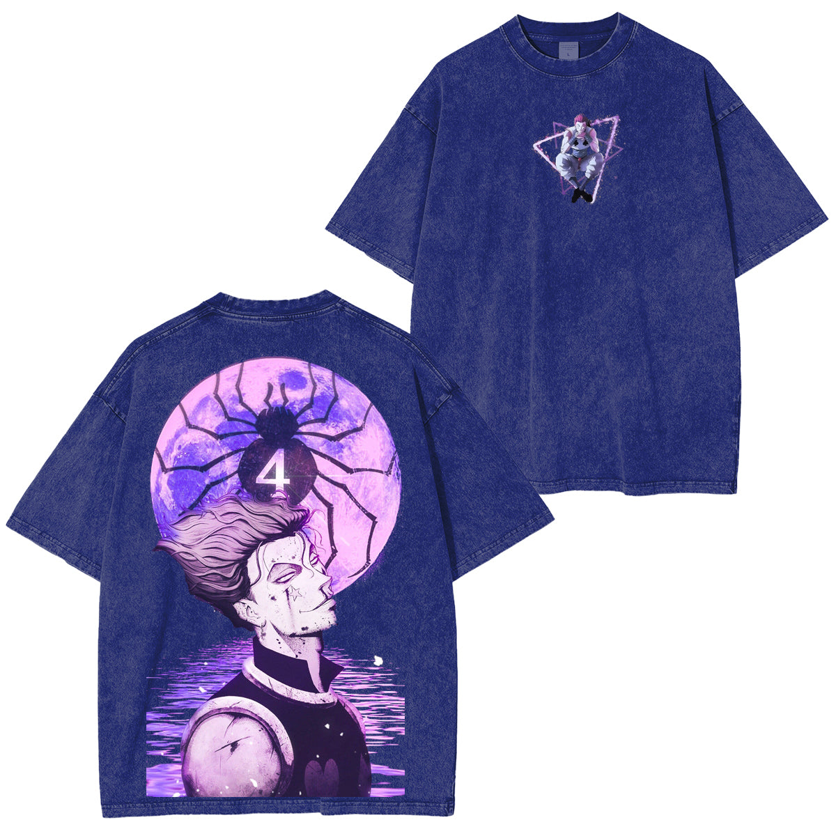Hunter x Hunter Polera Lavada Vintage