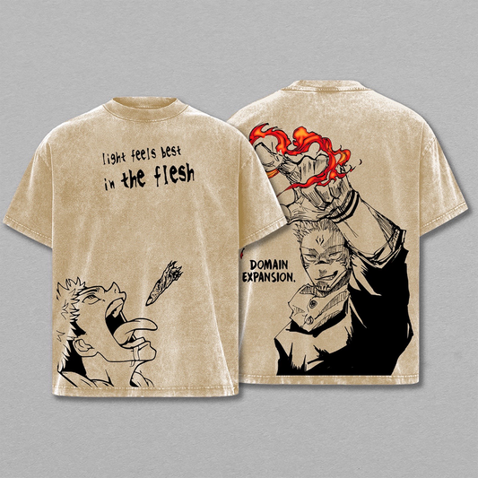 Jujutsu Kaisen Washed T-shirt/Crewneck/Hoodie