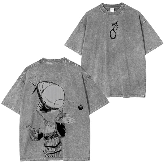 Chainsaw Man Vintage Washed T-shirt/Crewneck/Hoodie
