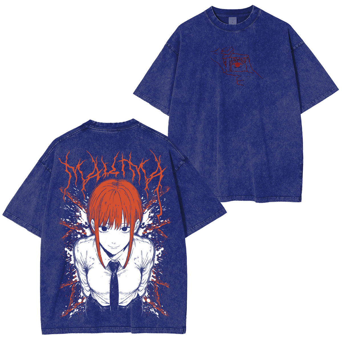 Chainsaw Man Vintage Washed T-shirt/Crewneck/Hoodie