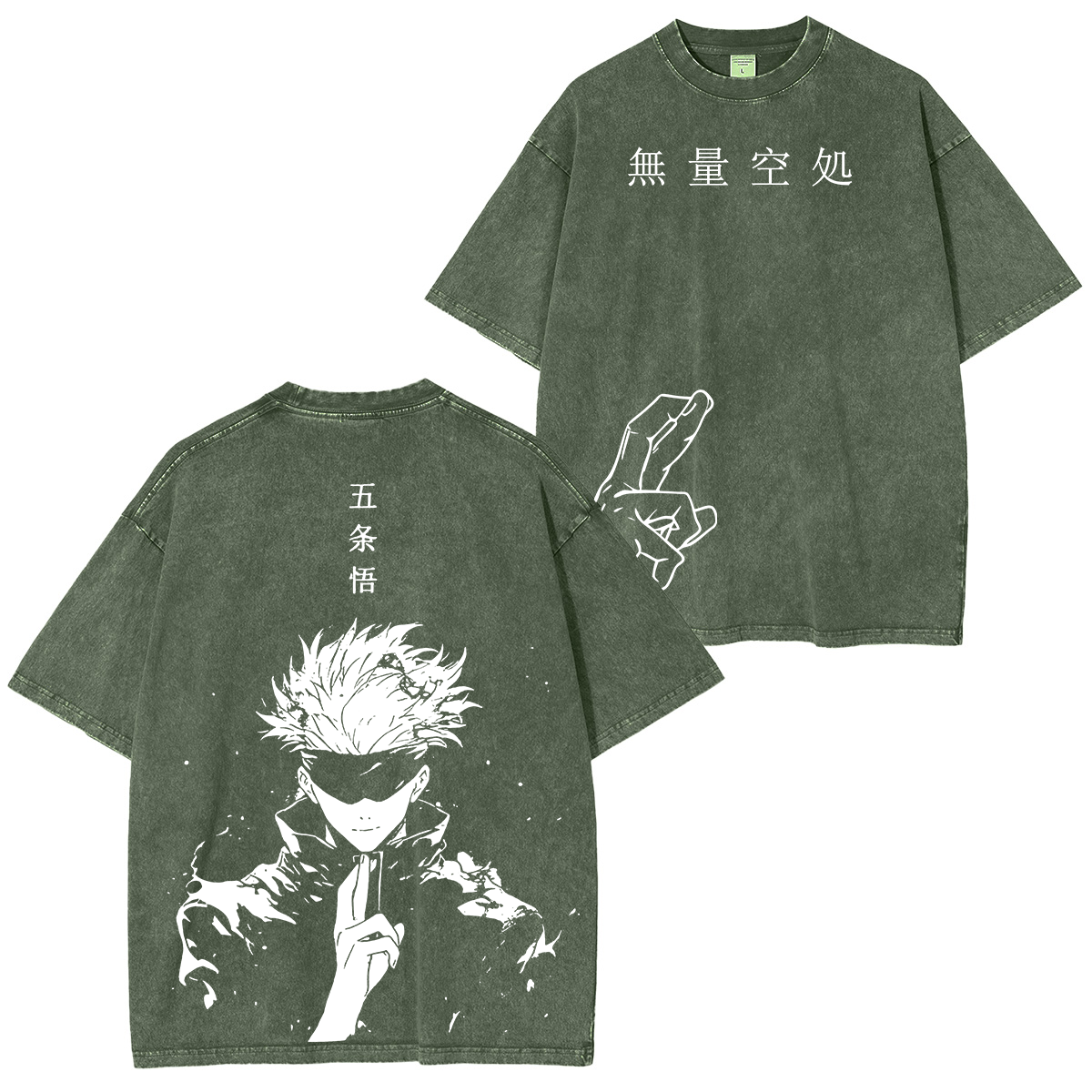 Satoru Gojo jujutsu kaisen Polera Lavada Vintage