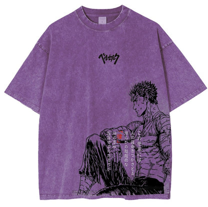 Berserk Gus Vintage Washed Unisex Polera