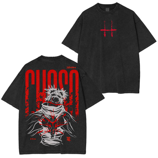 Jujutsu Kaisen Vintage Washed T-shirt/Crewneck/Hoodie