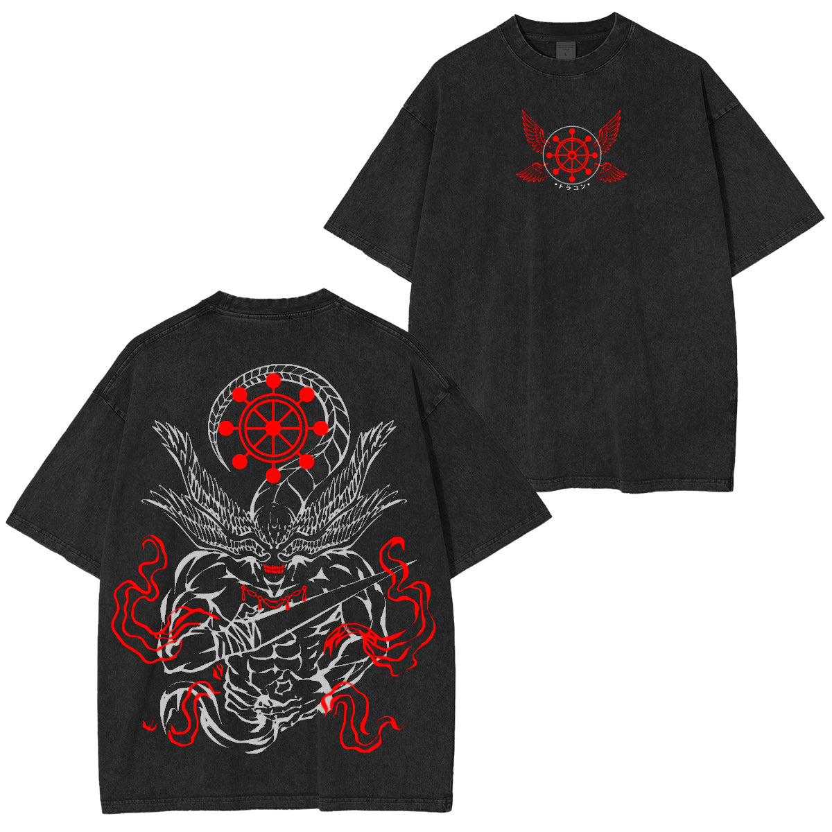 Megumi Fushiguro Jujutsu Kaisen Vintage Washed T-shirt/Crewneck/Hoodie