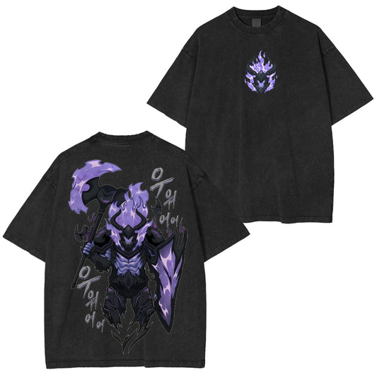 Solo Leveling Vintage Washed T-shirt/Crewneck/Hoodie
