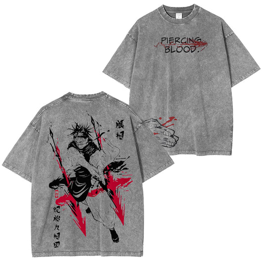 Choso Jujutsu Kaisen Vintage Washed T-shirt/Crewneck/Hoodie