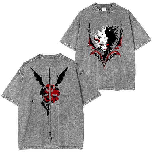 Black Clover Vintage washed T-shirt/Crewneck/Hoodie