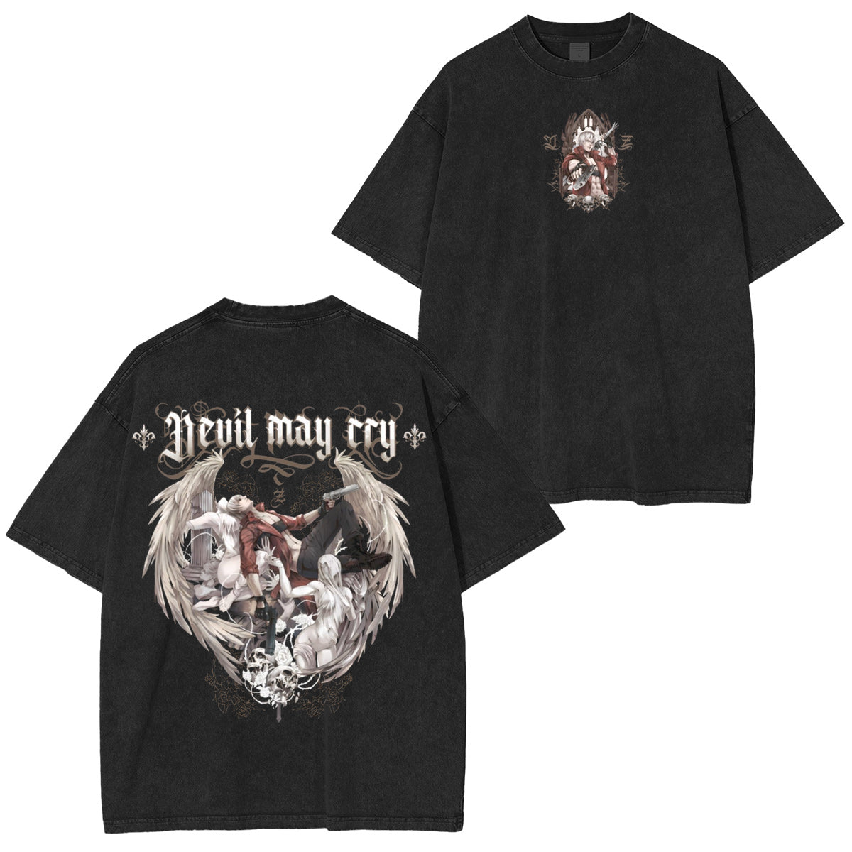 Devil May Cry Vintage Washed T-shirt/Crewneck/Hoodie