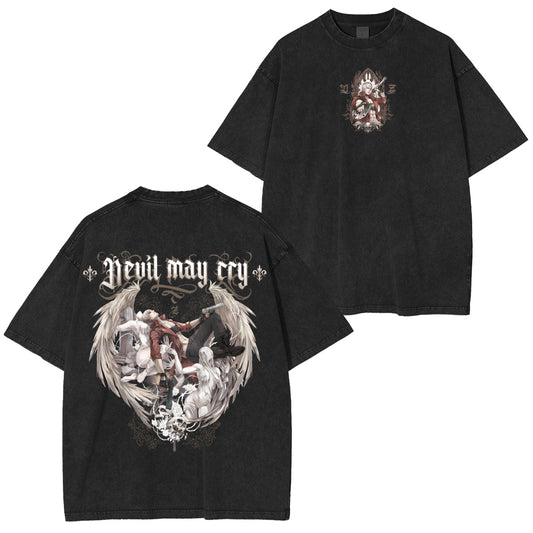 Devil May Cry Vintage Washed T-shirt/Crewneck/Hoodie