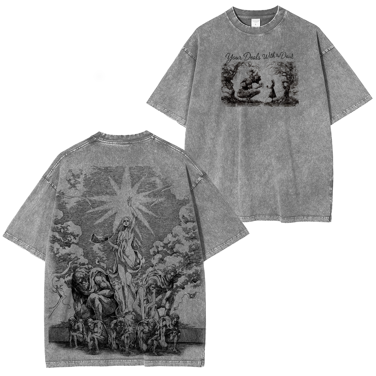 Attack on Titan Vintage Washed T-shirt/Crewneck/Hoodie