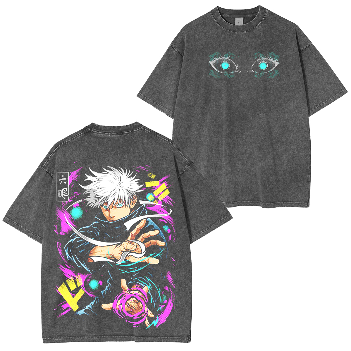 Jujutsu Kaisen Vintage Washed T-shirt/Crewneck/Hoodie