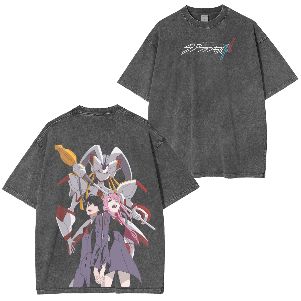 DARLING in the FRANXX Washed T-shirt/Crewneck/Hoodie