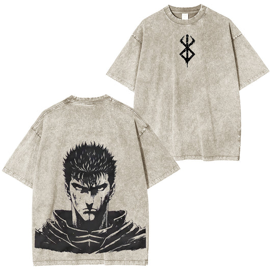 Guts Berserk Washed T-shirt/Crewneck/Hoodie