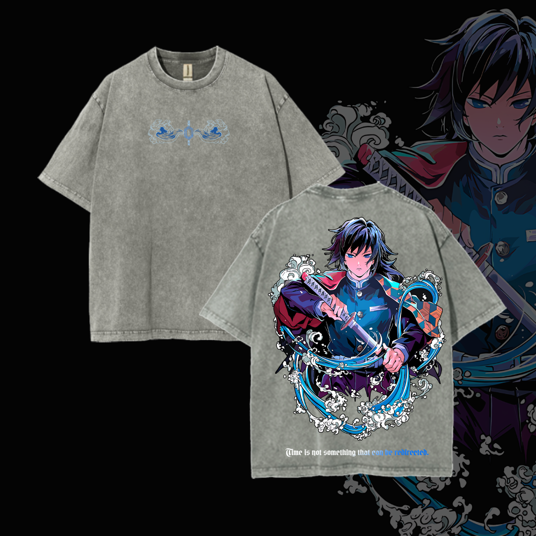 Hashira Demon Slayer Polera – Rengoku, Giyu, Tengen, Obanai, Gyomei, Mitsuri Oversize Lavada Vintage