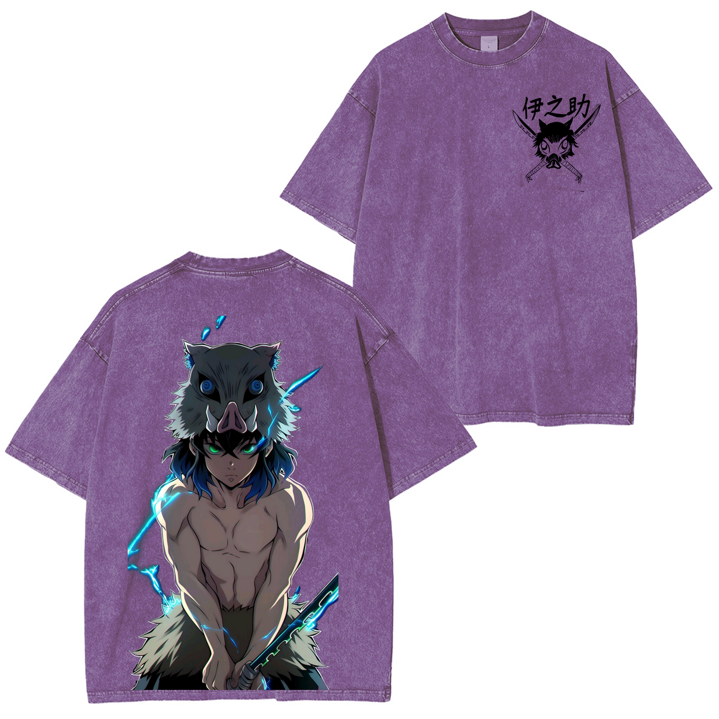 Demon Slayer Unisex Washed T-shirts