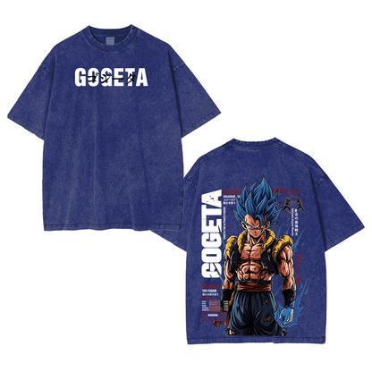Gogeta Dragon Ball Polera Unisex Lavada